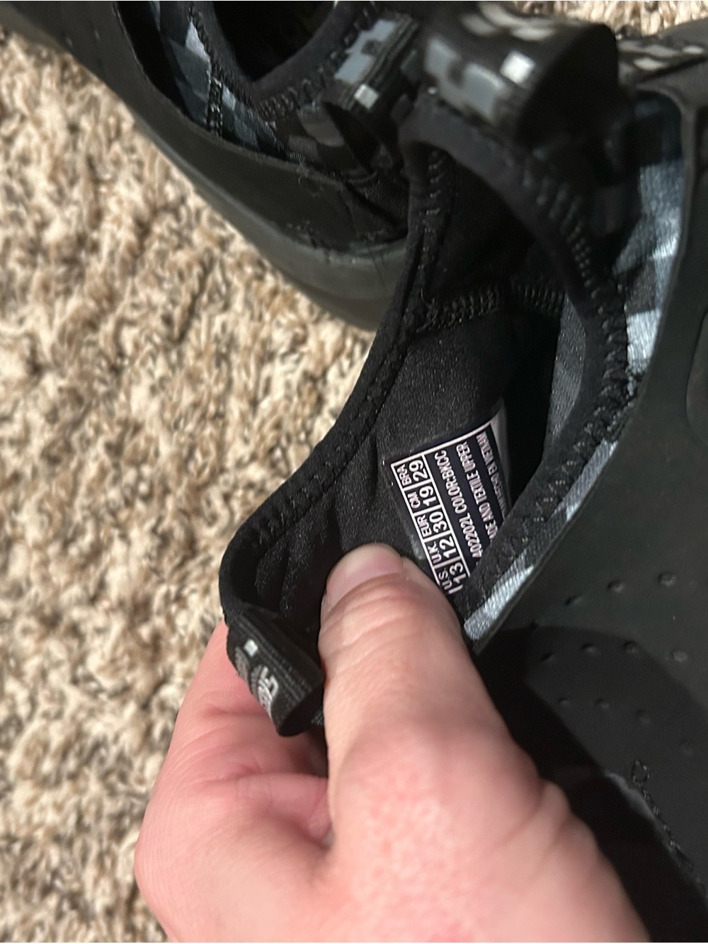 Skechers Black and Gray Slip-On Athletic Sneakers - Picture 4 of 4
